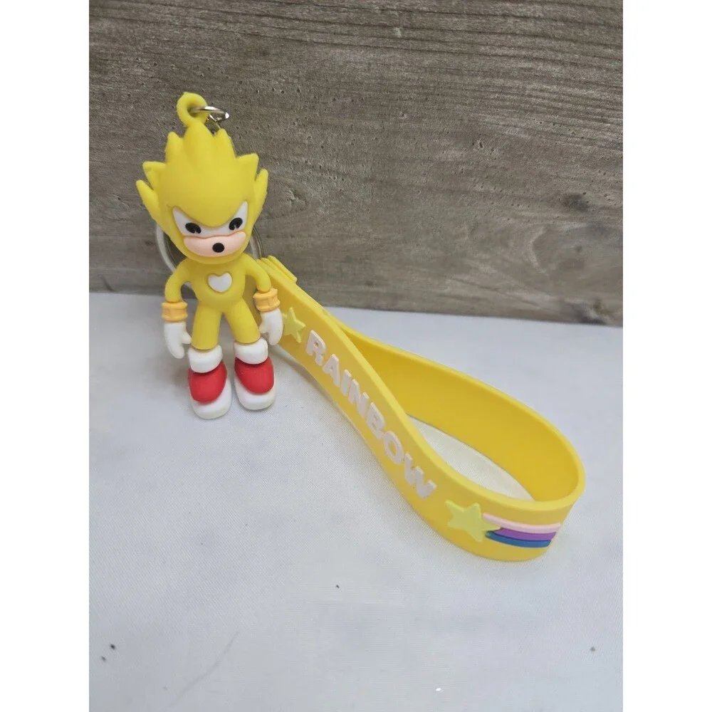 Novelty Sonic Keyring Stocking Filler Based Gift Pendant Bag Charm Hedgehog